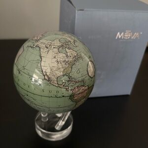 MOVA ANTIQUE TERRESTRIAL GREEN GLOBE